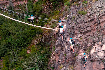 Parcours de Via Ferrata